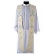 Marian stole in polyester with lilies Gamma s1