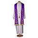 Clergy Stole in satin with floral embroidery Gamma s4