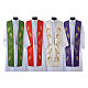 Clerical Stole 80% polyester 20% wool with grapes decoration s1