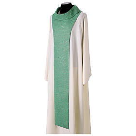 Étole liturgique pour chasuble franciscaine