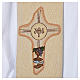 Étole liturgique Saint Antoine de Padoue beige s4