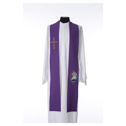 STOCK Jubilee of Mercy Stole in 100% polyester 3