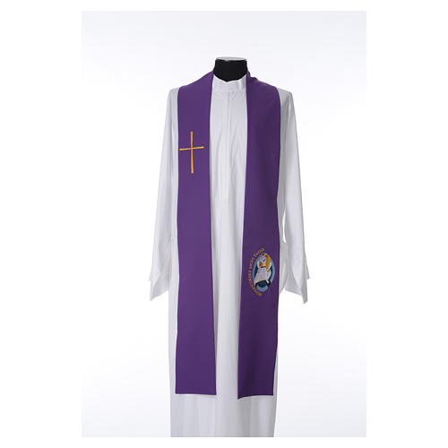 STOCK Jubilee of Mercy Stole in 100% polyester 4