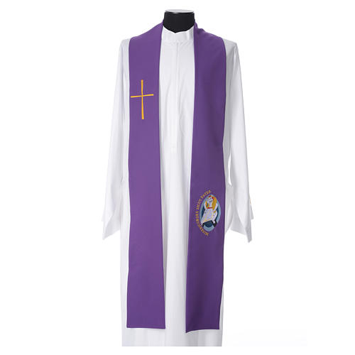 STOCK Jubilee of Mercy Stole in 100% polyester 5