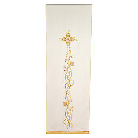 Voiles de lutrin: Voile de lutrin 100% polyester brodé à la machine