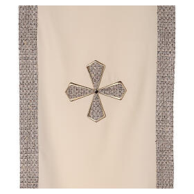 Lectern cover in 100% polyester with inserts in fabric cross shaped Gamma