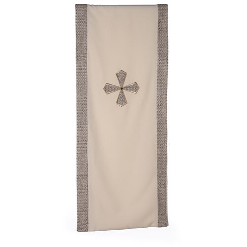 Lectern cover in 100% polyester with inserts in fabric cross shaped Gamma 1