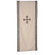 Pulpit cover with fabric inserts cross shaped, 100% polyester Gamma s1