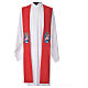 STOCK Pope Francis' Jubilee Big Stole with GERMAN machine embroided logo s5