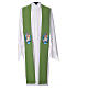 STOCK Pope Francis' Jubilee Big Stole with GERMAN machine embroided logo s6