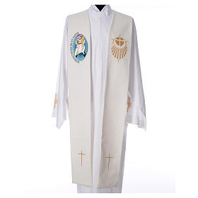 Estolas: STOCK Estola Jubileo de la Misericordia, LATÍN, con bordado a máquina.