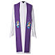 STOCK Pope Francis' Jubilee Big Stole with SPANISH machine embroided logo s3