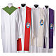 STOCK Pope Francis' Jubilee Big Stole with ENGLISH machine embroided logo s2