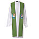 STOCK Pope Francis' Jubilee Big Stole with ENGLISH machine embroided logo s6