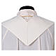 Clergy Stole in polyester canvas with roses and leaves s3