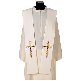 Clergy Stole in polyester canvas with cross