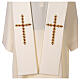 Clergy Stole in polyester canvas with cross s3