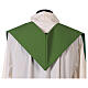 Clergy Stole in polyester canvas with gold anchor, cord and fish s7