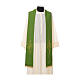 Priest Stole golden Cross JHS embroidery polyester s2