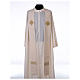 Woolen priest stole embroidered by hand Monastero Montesole s1