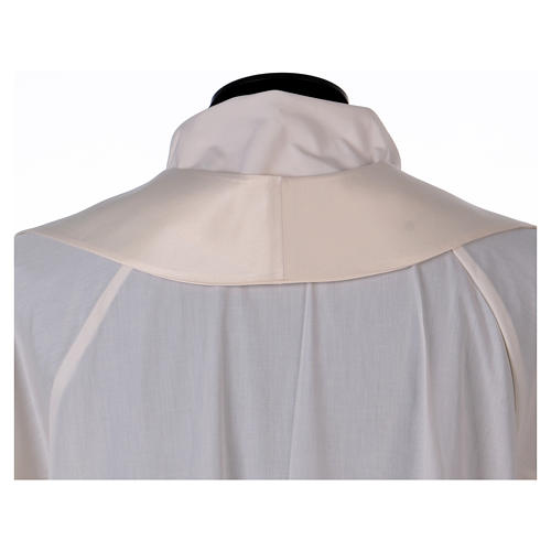 Étole sacerdotale brodée main mélange soie Monastère Montesole 4