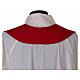 Clergy Stole in wool red colour embroidered by hand- Monastero Montesole s4