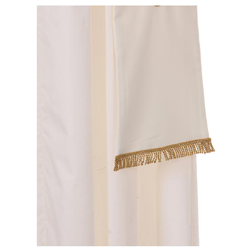 Liturgical stole in Vatican fabric 3