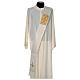 White deacon stole with red stones, limited edition s1