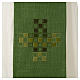 Priest stole with modern Cross, squares s6
