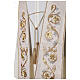 Clergy Stole in pure silk with fringe and tassels, hand-embroidered Gamma s5