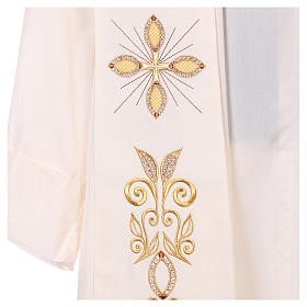 Priesterstolen: Stola Polyester goldene Maschine-Stickerei