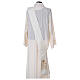 Deacon IHS stole in ivory polyester s4
