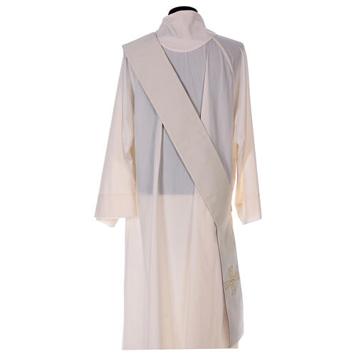 Reversible stole, 100% polyester, with cross Gamma 6