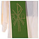 Reversible stole, 100% polyester, Chi-Rho Alpha and Omega Gamma s3