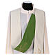 Reversible stole, 100% polyester, Chi-Rho Alpha and Omega Gamma s5