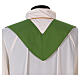 Reversible stole, 100% polyester, Chi-Rho Alpha and Omega Gamma s6