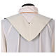 Reversible stole, 100% polyester, Chi-Rho Alpha and Omega Gamma s7