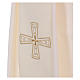 Diakonstola 100% Polyester goldenen bestickten Kreuz Gamma s2