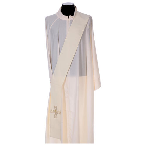 Stole with cross 100% polyester Gamma 1