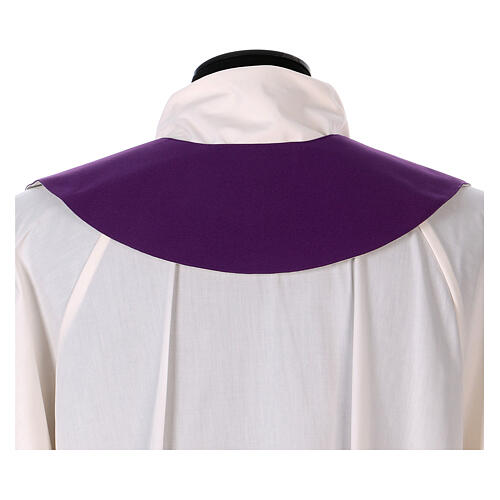 Reversible stole, 100% polyester, ear of wheat Gamma 7