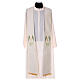Reversible stole with wheat spike, 100% polyester Gamma s3