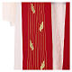 Étole rouge Saint Esprit 100% polyester s3