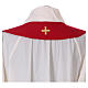 Rote Priesterstola Heiligen Geist Symbol Polyester s4