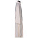 Diaconal stole, ivory colour with Marian symbol decoration 80% polyester 20% wool s3