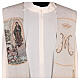 Ivory stole, Juan Diego and Our Lady of Guadalupe s2