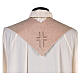 Our Lady of Perpetual Help stole, Marian symbol, beige colour s3