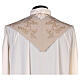 Stole St Philip Neri with gold thread decorations ivory s3