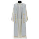 Embroidered two-tone chasuble 100% polyester s2