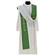 Embroidered two-tone chasuble 100% polyester s3