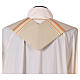 Liturgische Stola aus Polyester, orange und gold s3